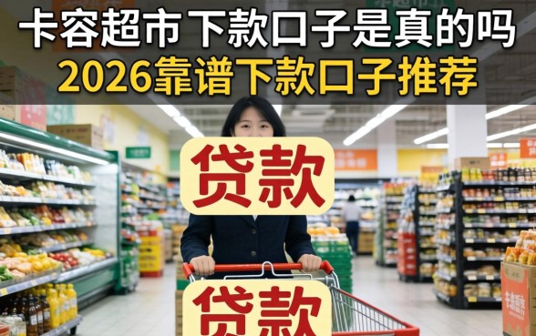 卡农超市的下款口子是真的吗