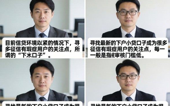 最新的下户小贷口子有哪些？2026年最新下户小贷口子大全