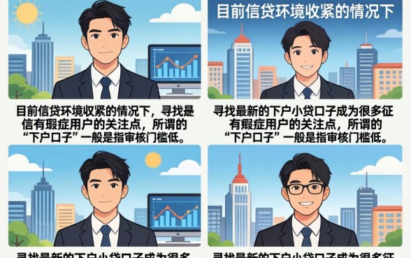 2026年最新下户小贷口子大全