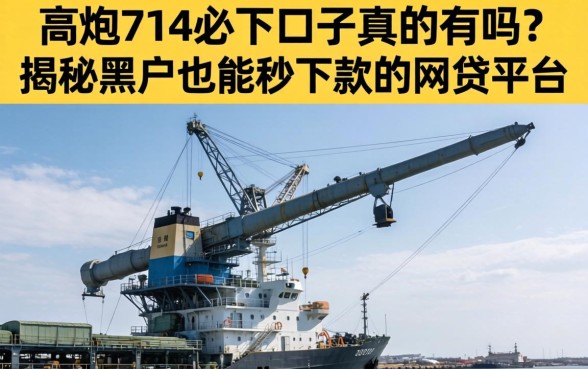 高炮714必下口子真的有吗?揭秘黑户也能秒下款的网贷平台 揭秘黑户也能秒下款的网贷平台