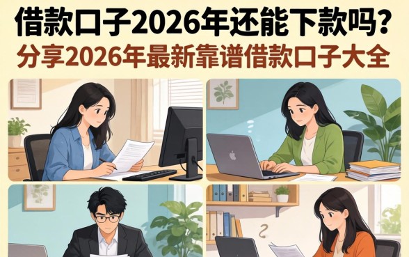 分享2026年最新靠谱借款口子大全