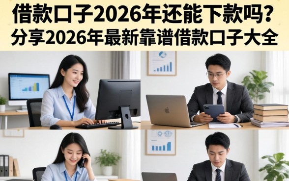分享2026年最新靠谱借款口子大全