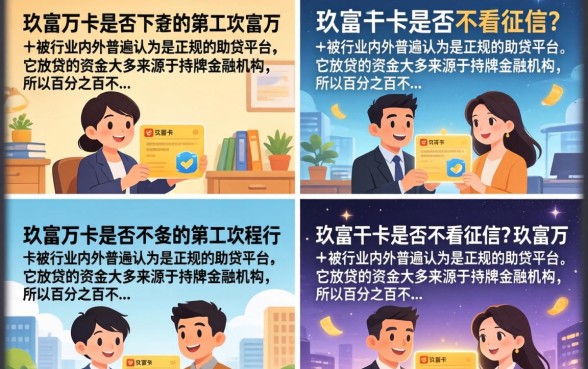 玖富万卡不看征信吗