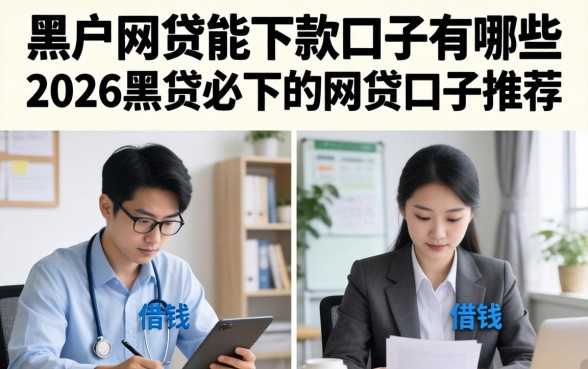 黑户网贷能下款口子有哪些,2026黑户必下的网贷口子推荐 2026黑户必下的网贷口子推荐