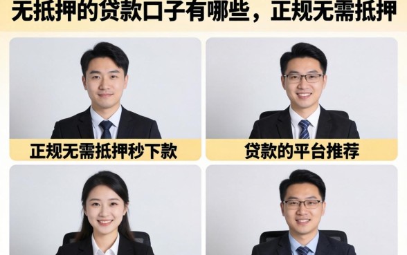 正规无需抵押秒下款的平台推荐