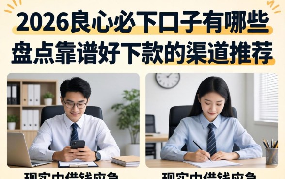 2026良心必下口子有哪些,盘点靠谱好下款的渠道推荐 2026良心必下口子有哪些