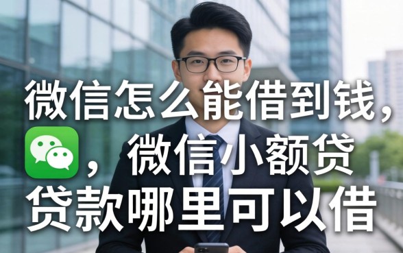 用微信怎么能借到钱,微信小额贷款哪里可以借 微信小额贷款哪里可以借