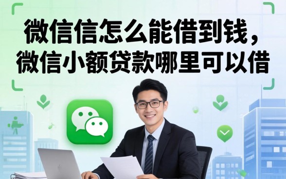 用微信怎么能借到钱,微信小额贷款哪里可以借 微信小额贷款哪里可以借