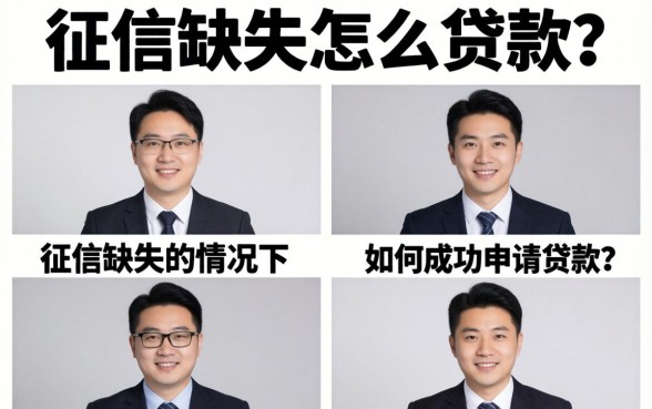 在征信缺失的情况下如何成功申请贷款