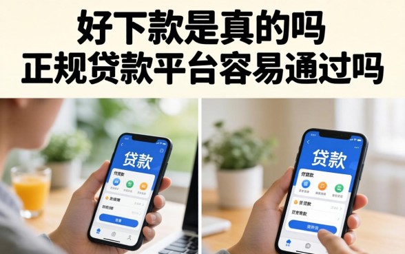 好下款是真的吗,正规贷款平台容易通过吗 正规贷款平台容易通过吗