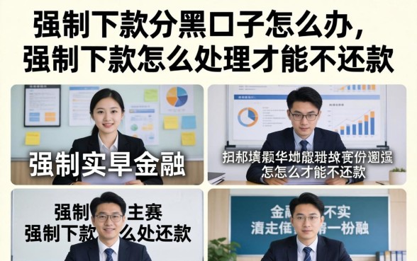 强制下款的黑口子怎么办,强制下款怎么处理才能不还款 强制下款怎么处理才能不还款