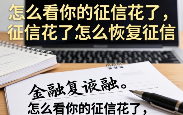 怎么看你的征信花了,征信花了怎么恢复征信 征信花了怎么恢复征信