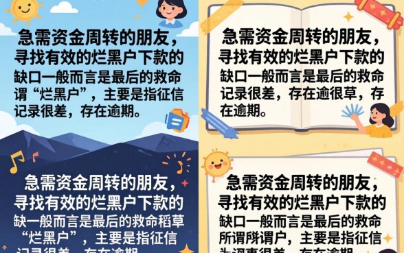 烂黑户下款的口子真的有吗,黑户烂户哪里可以借到钱 烂黑户下款的口子真的有吗