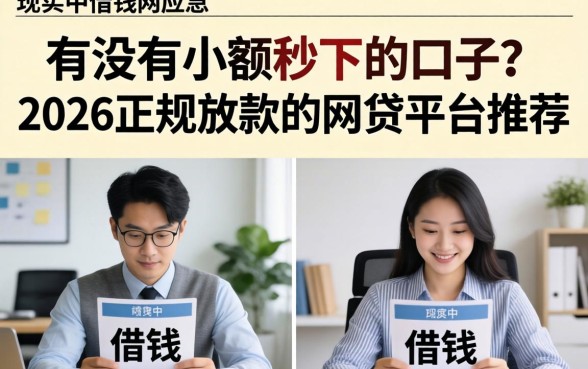 2026正规放款的网贷平台推荐