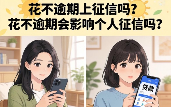 花不逾期会影响个人征信吗