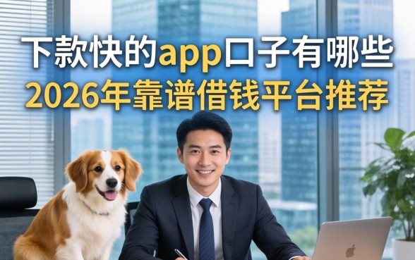 2026年靠谱借钱平台推荐