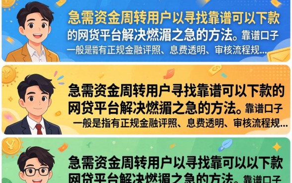 靠谱能下款的网贷口子有哪些,盘点几个容易下款的小额贷款平台 盘点几个容易下款的小额贷款平台