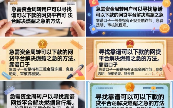 靠谱能下款的网贷口子有哪些,盘点几个容易下款的小额贷款平台 盘点几个容易下款的小额贷款平台