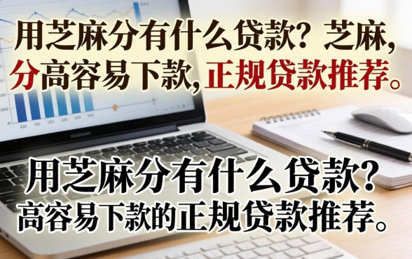 用芝麻分有什么贷款?芝麻分高容易下款的正规贷款推荐 芝麻分高容易下款的正规贷款推荐