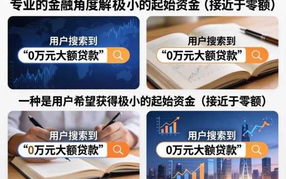 0万元大额贷款怎么申请