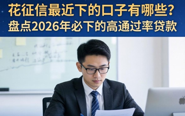 花征信最近下的口子有哪些?盘点2026年必下的高通过率贷款 盘点2026年必下的高通过率贷款