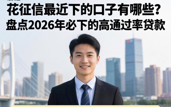 花征信最近下的口子有哪些?盘点2026年必下的高通过率贷款 盘点2026年必下的高通过率贷款