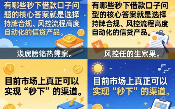 盘点2026年容易通过的贷款平台