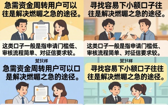 容易下的小额口子有哪些，2026年最新靠谱容易下的小额口子推荐