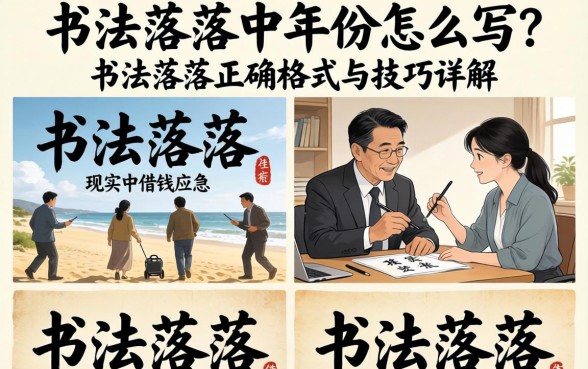 书法落款的正确格式与技巧详解