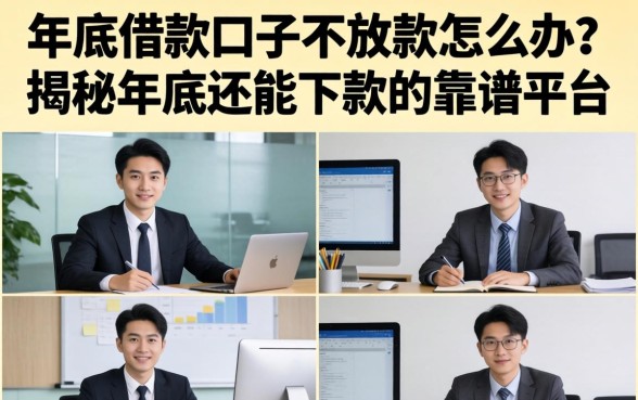 揭秘年底还能下款的靠谱平台