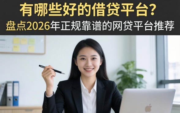 盘点2026年正规靠谱的网贷平台推荐