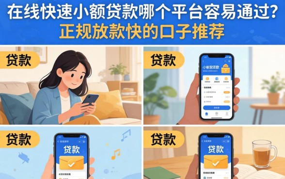 在线快速小额贷款哪个平台容易通过