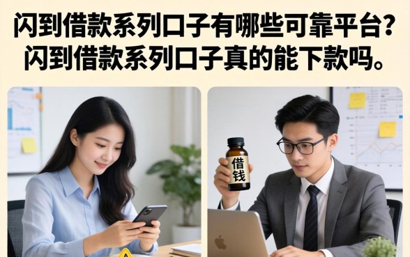 闪到借款系列口子有哪些可靠平台