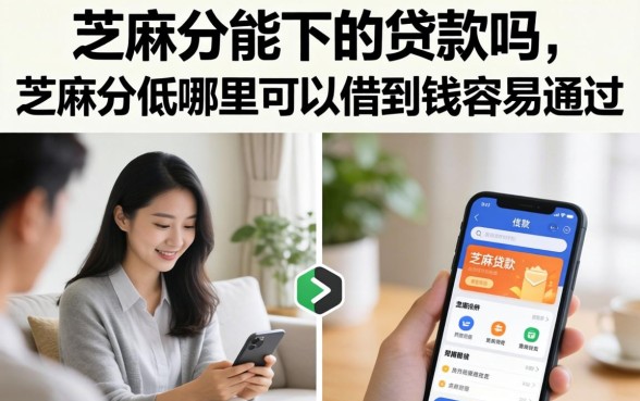 芝麻分能下的贷款吗,芝麻分低哪里可以借到钱容易通过 芝麻分低哪里可以借到钱容易通过