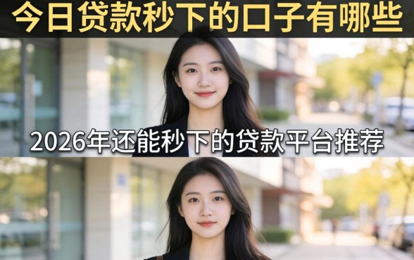 今日贷款秒下的口子有哪些,2026年还能秒下的贷款平台推荐 2026年还能秒下的贷款平台推荐
