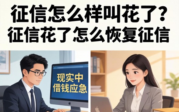 征信花了怎么恢复征信