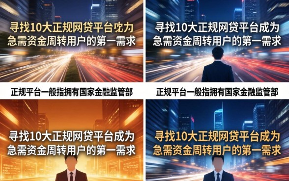 10大正规网贷平台有哪些?盘点靠谱的网贷平台排名 10大正规网贷平台有哪些