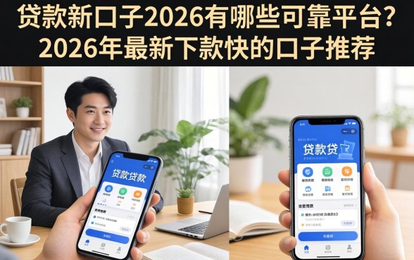 贷款新口子2026有哪些可靠平台