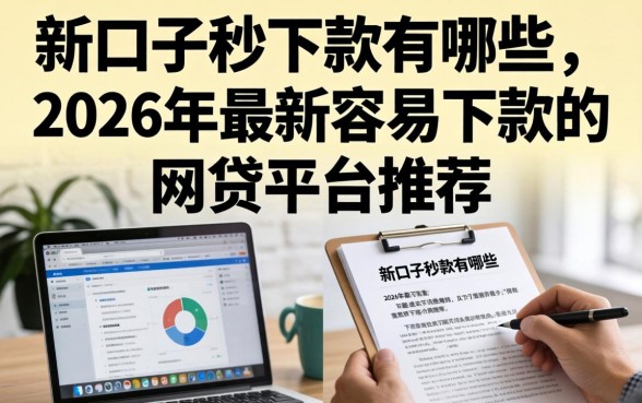 新口子秒下款有哪些,2026年最新容易下款的网贷平台推荐 2026年最新容易下款的网贷平台推荐