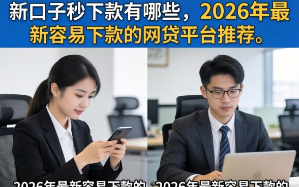新口子秒下款有哪些,2026年最新容易下款的网贷平台推荐 2026年最新容易下款的网贷平台推荐