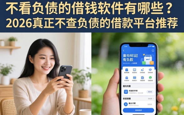 2026真正不查负债的借款平台推荐