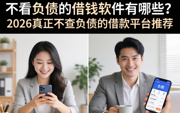 2026真正不查负债的借款平台推荐
