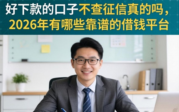 好下款的口子不查征信真的吗,2026年有哪些靠谱的借钱平台 2026年有哪些靠谱的借钱平台