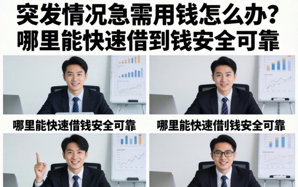 突发情况急需用钱怎么办?哪里能快速借到钱安全可靠 哪里能快速借到钱安全可靠