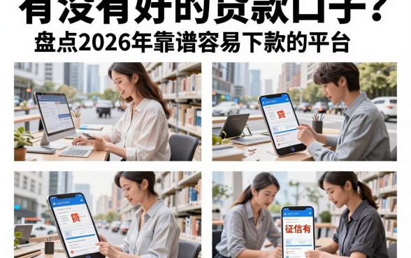 有没有好的贷款口子？盘点2026年靠谱容易下款的平台