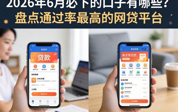2026年6月必下的口子有哪些？盘点通过率最高的网贷平台