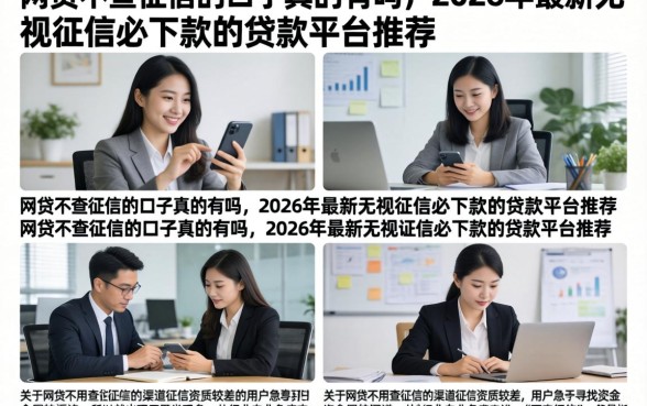 网贷不查征信的口子真的有吗,2026年最新无视征信必下款的贷款平台推荐