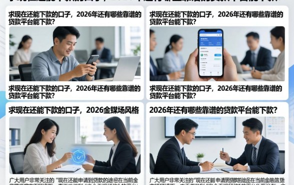 求现在还能下款的口子,2026年还有哪些靠谱的贷款平台能下款?