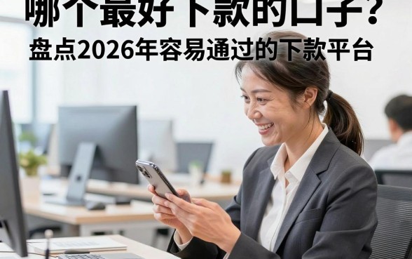哪个最好下款的口子?盘点2026年容易通过的下款平台