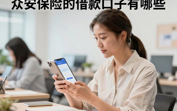 众安保险的借款口子有哪些，众安保险贷款容易下款吗